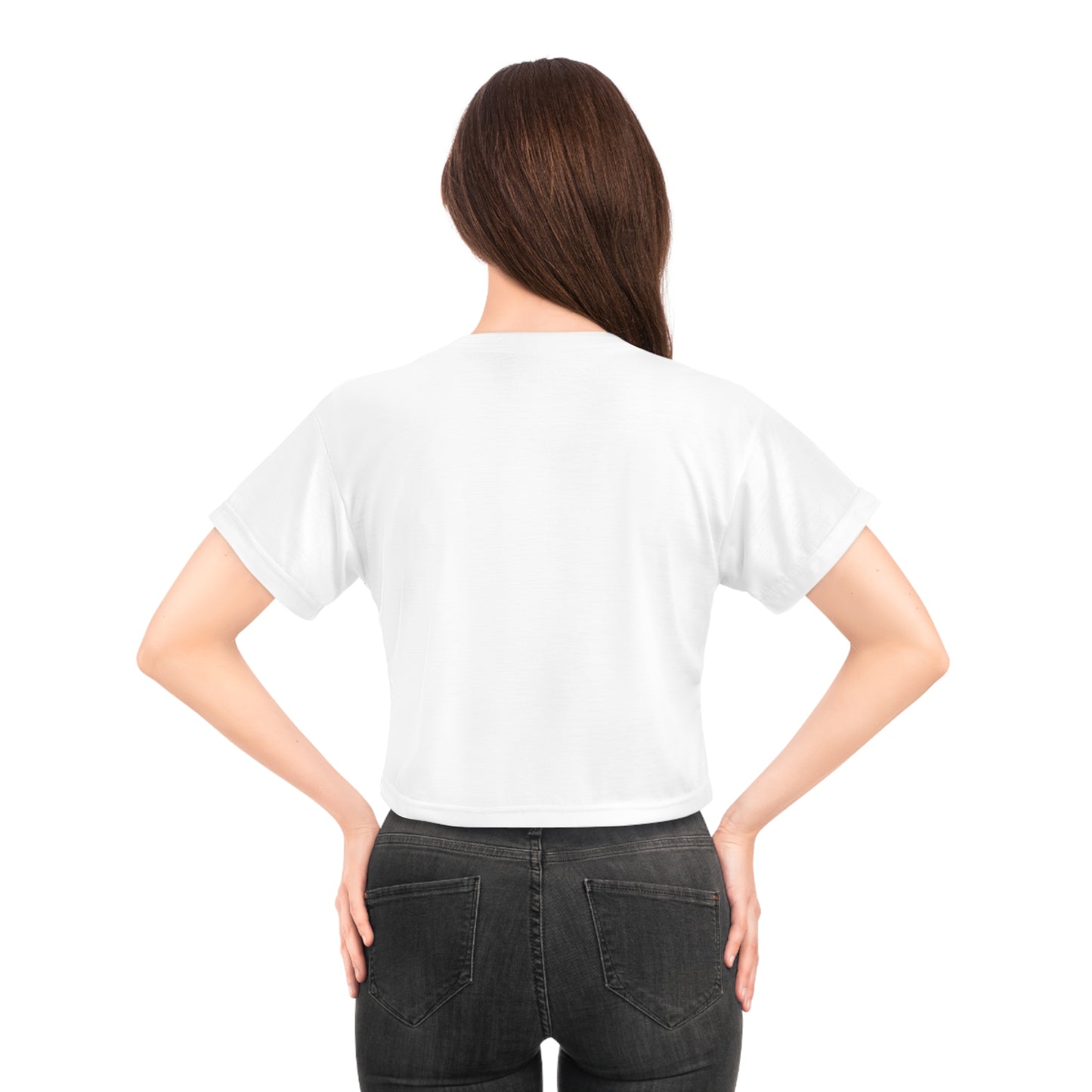 Self Love Club Crop Tee - Cute Relaxed Fit Top for Self-Care & Inspiration
